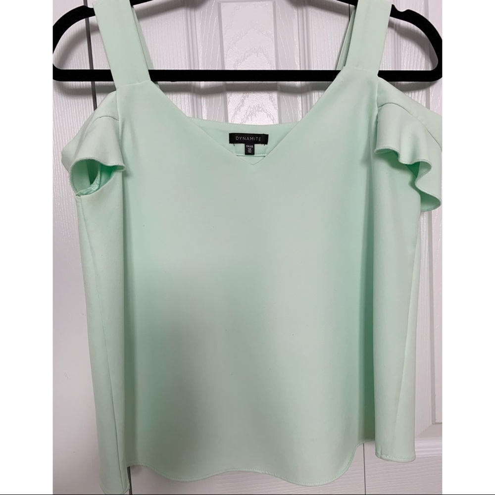 NWOT Dynamite Off-The-Shoulder Top - Picture 4 of 5